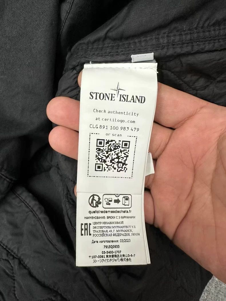 Stone Island Stone Island Quilted Cotton Jacket Size US XXL / EU 58 / 5 - 3 Thumbnail