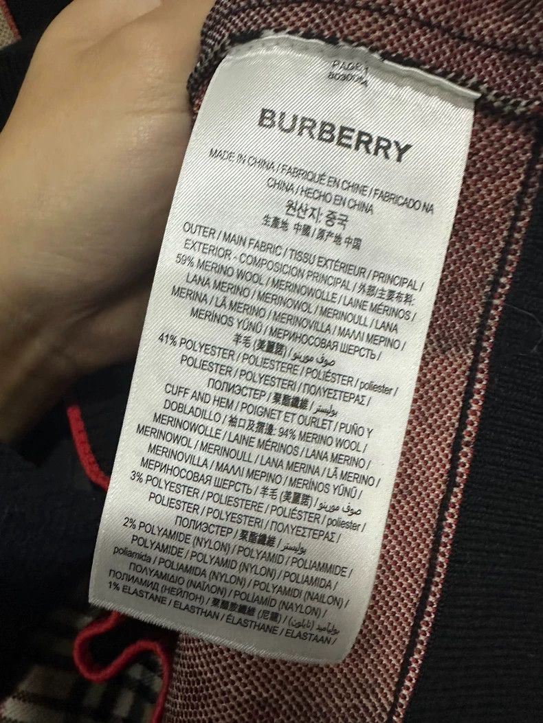 Burberry Burberry Black Checkered Cardigan Size US S / EU 44-46 / 1 - 4 Thumbnail