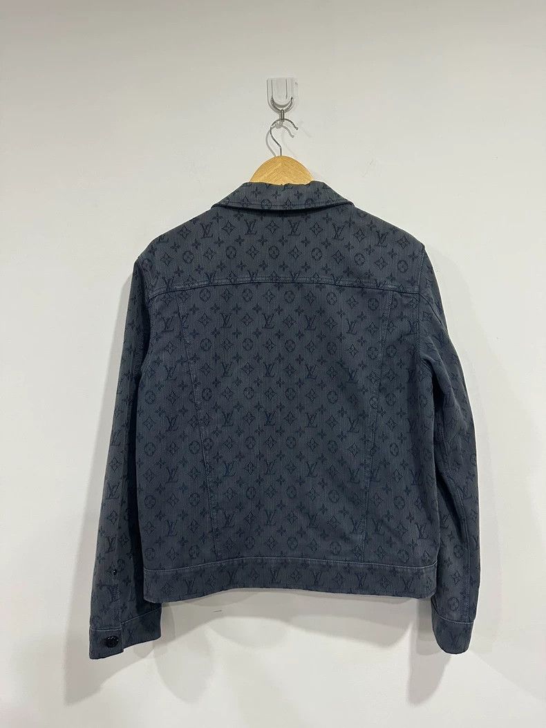 Louis Vuitton Louis Vuitton Monogram Denim Jacket Size US M / EU 48-50 / 2 - 2 Thumbnail