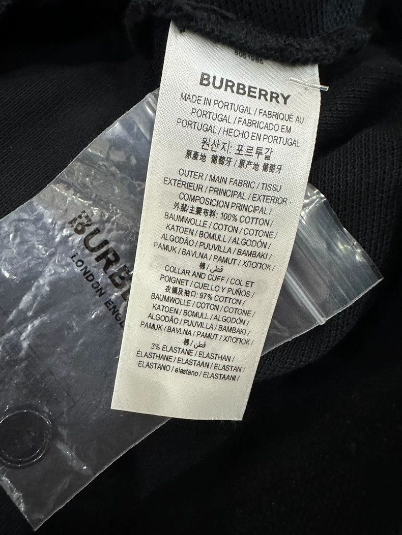 Burberry Burberry Ghost Logo Polo Shirt Size US M / EU 48-50 / 2 - 4 Thumbnail