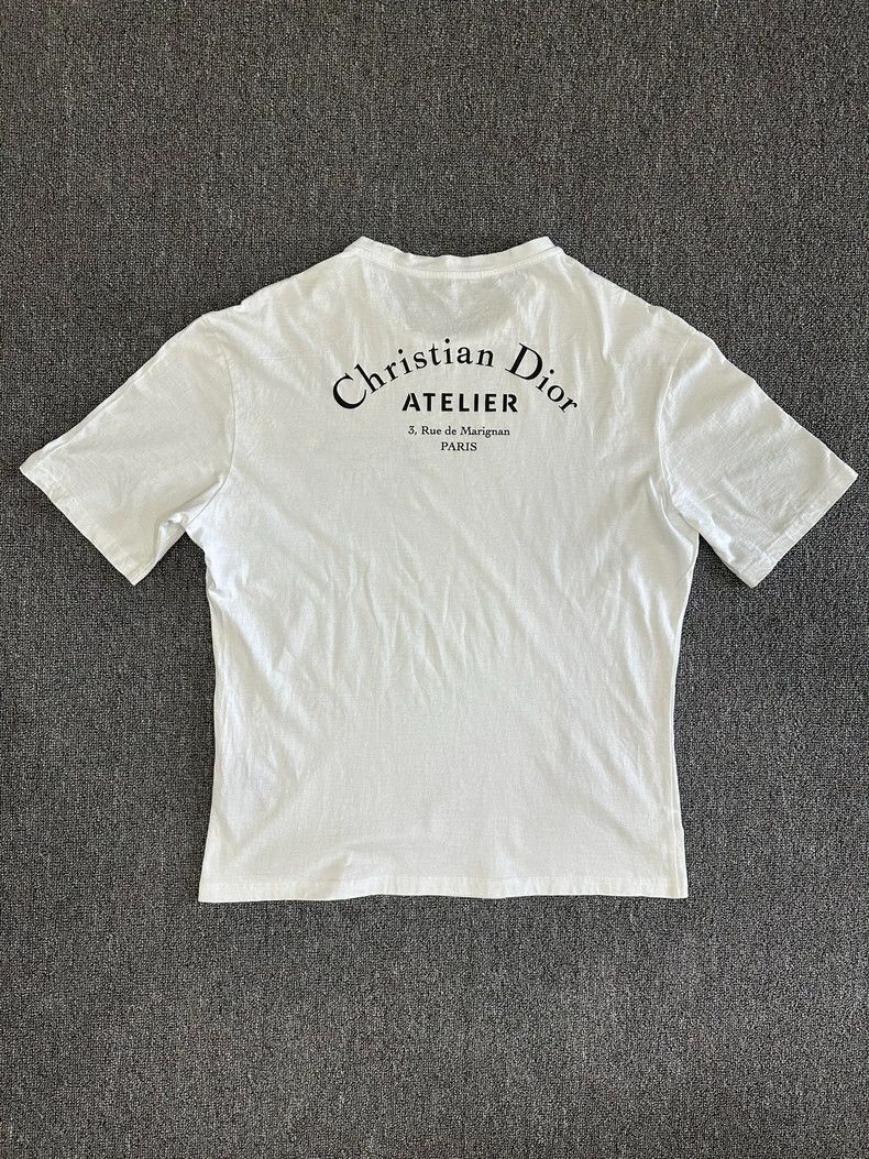 Dior Dior Slogan White Short Sleeve T-Shirt Size US M / EU 48-50 / 2 - 2 Thumbnail