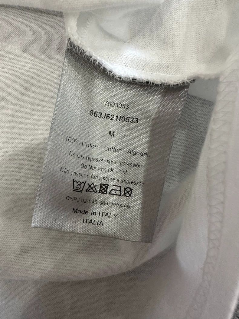 Dior Dior Slogan White Short Sleeve T-Shirt Size US M / EU 48-50 / 2 - 3 Thumbnail