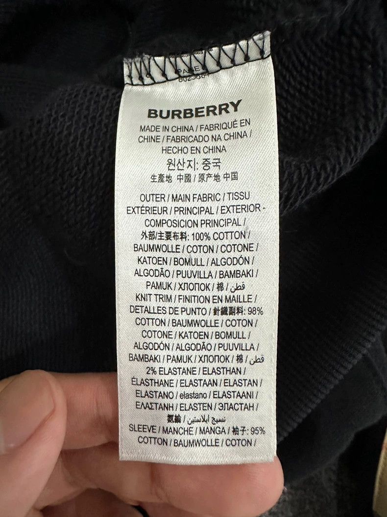 Burberry Burberry Check Zip-Up Hoodie Size US L / EU 52-54 / 3 - 4 Thumbnail