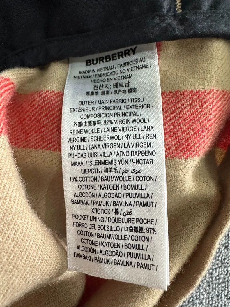 Burberry Burberry Checked Cashmere Jacket Size US M / EU 48-50 / 2 - 4 Thumbnail