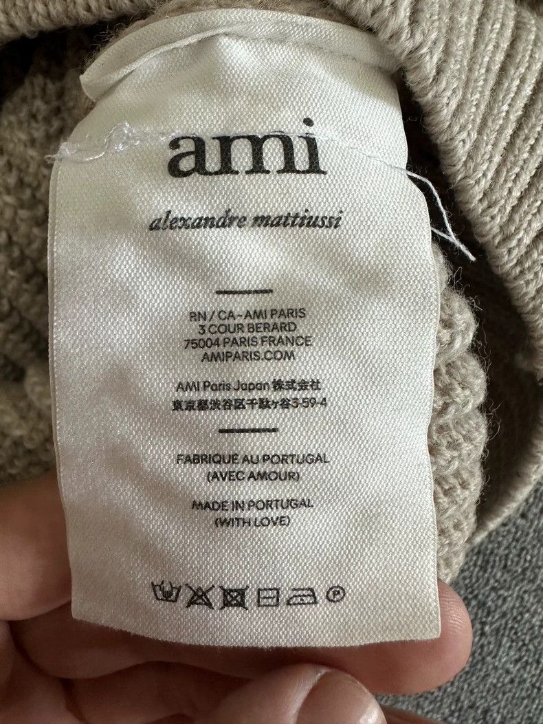 AMI Ami Half-Zip Collar Wool Sweater Size US L / EU 52-54 / 3 - 4 Thumbnail