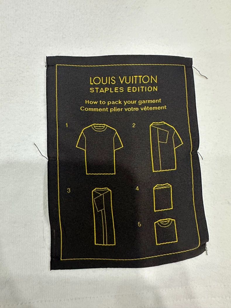 Louis Vuitton Louis Vuitton White Short Sleeve T-Shirt Size US L / EU 52-54 / 3 - 3 Thumbnail