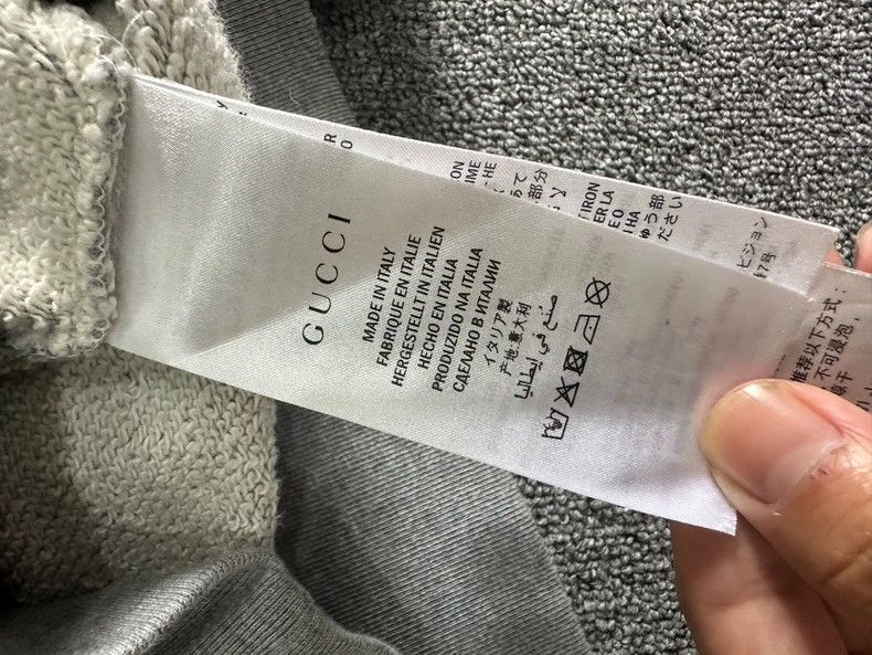 Gucci Gucci Gray Square Graphic Sweatshirt Size US XS / EU 42 / 0 - 4 Thumbnail