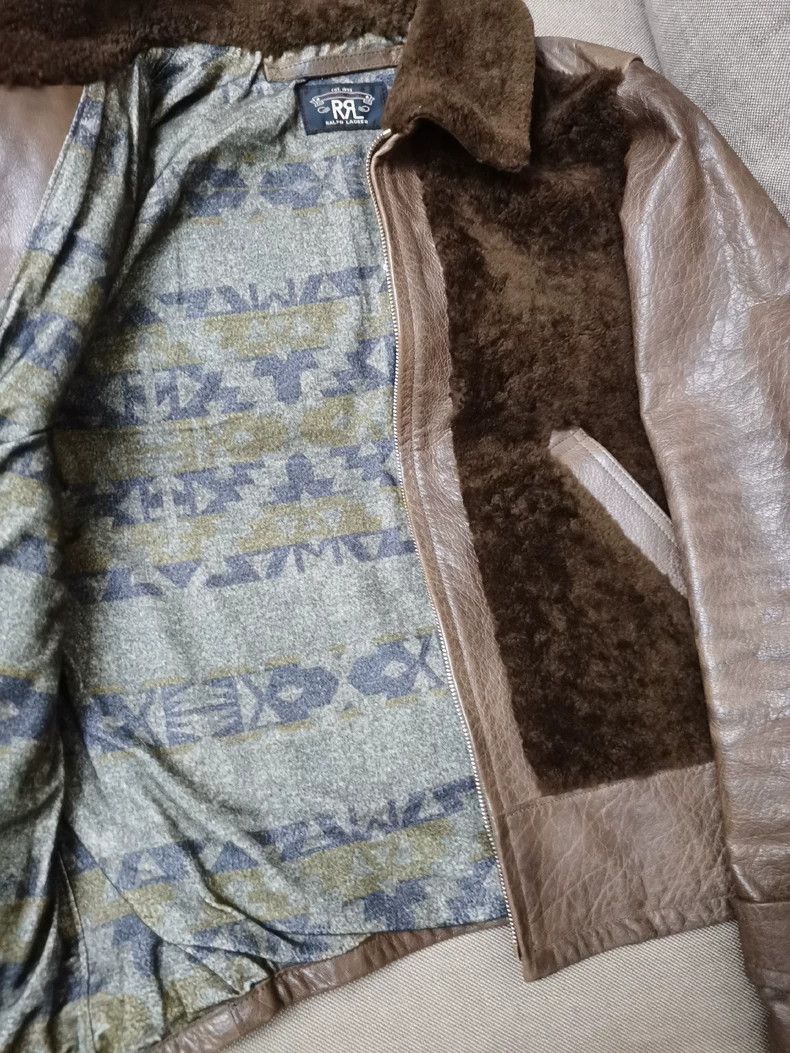 RRL Ralph Lauren RRL 2018 50th Anniversary Leather Jacket Size US S / EU 44-46 / 1 - 4 Thumbnail