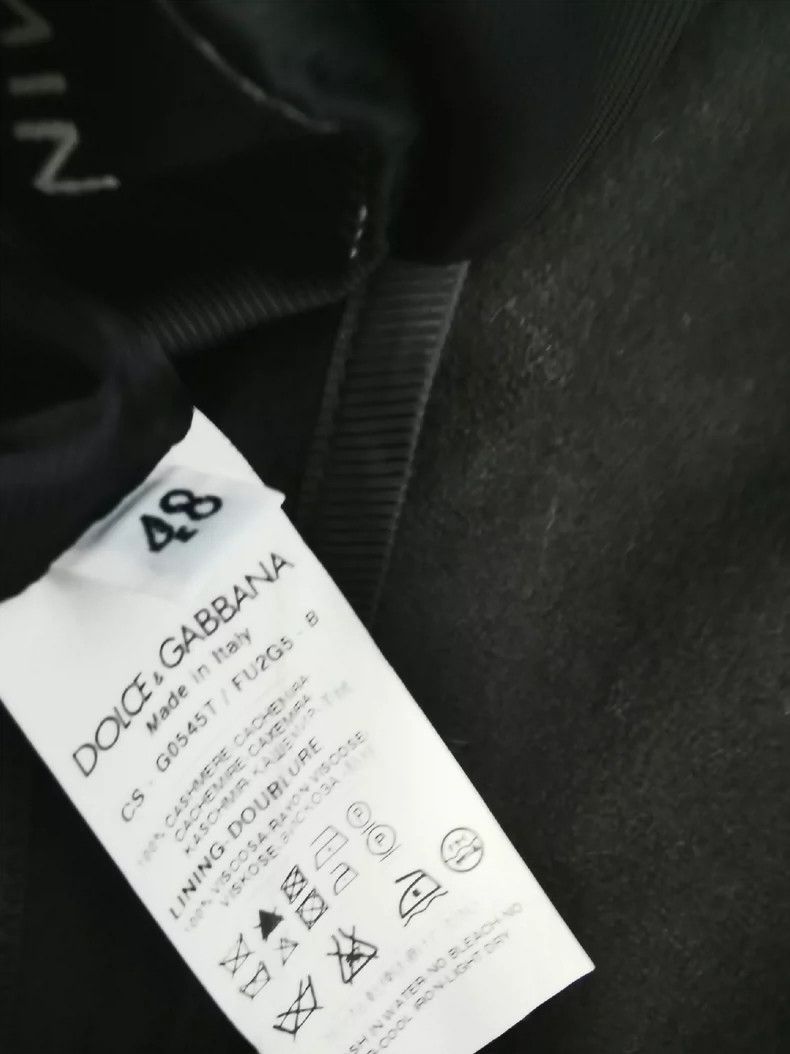Dolce & Gabbana Dolce & Gabbana Double-Breasted Wool Coat Size US M / EU 48-50 / 2 - 7 Thumbnail
