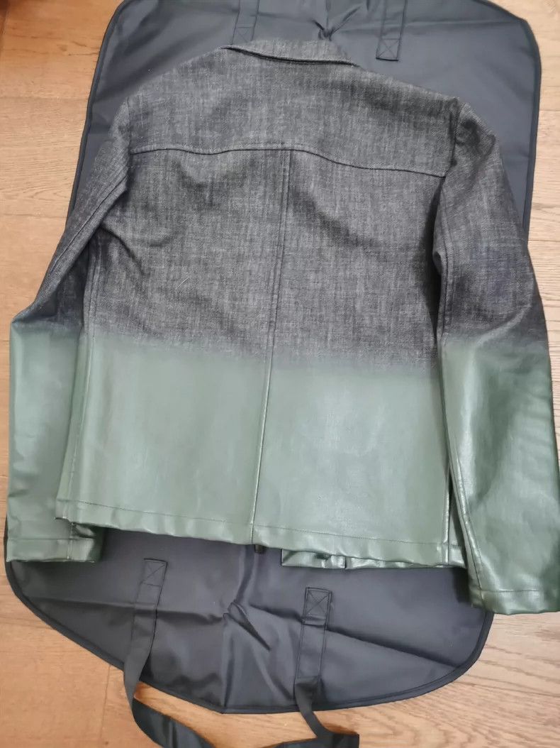 Fendi Fendi Colorblock Leather Jacket Size US L / EU 52-54 / 3 - 3 Thumbnail