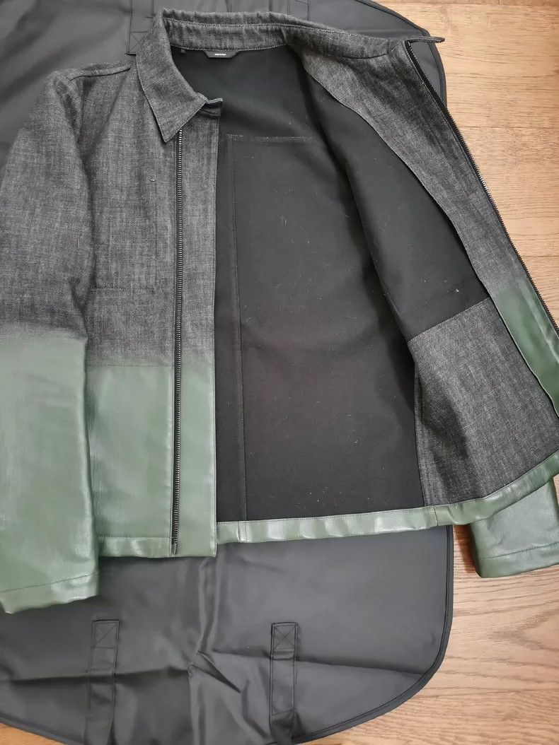 Fendi Fendi Colorblock Leather Jacket Size US L / EU 52-54 / 3 - 2 Thumbnail