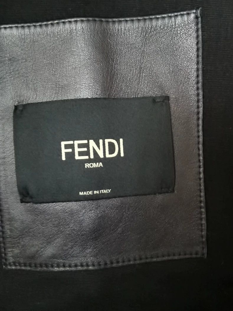 Fendi Fendi Runway Patchwork Leather Jacket Size US M / EU 48-50 / 2 - 5 Thumbnail