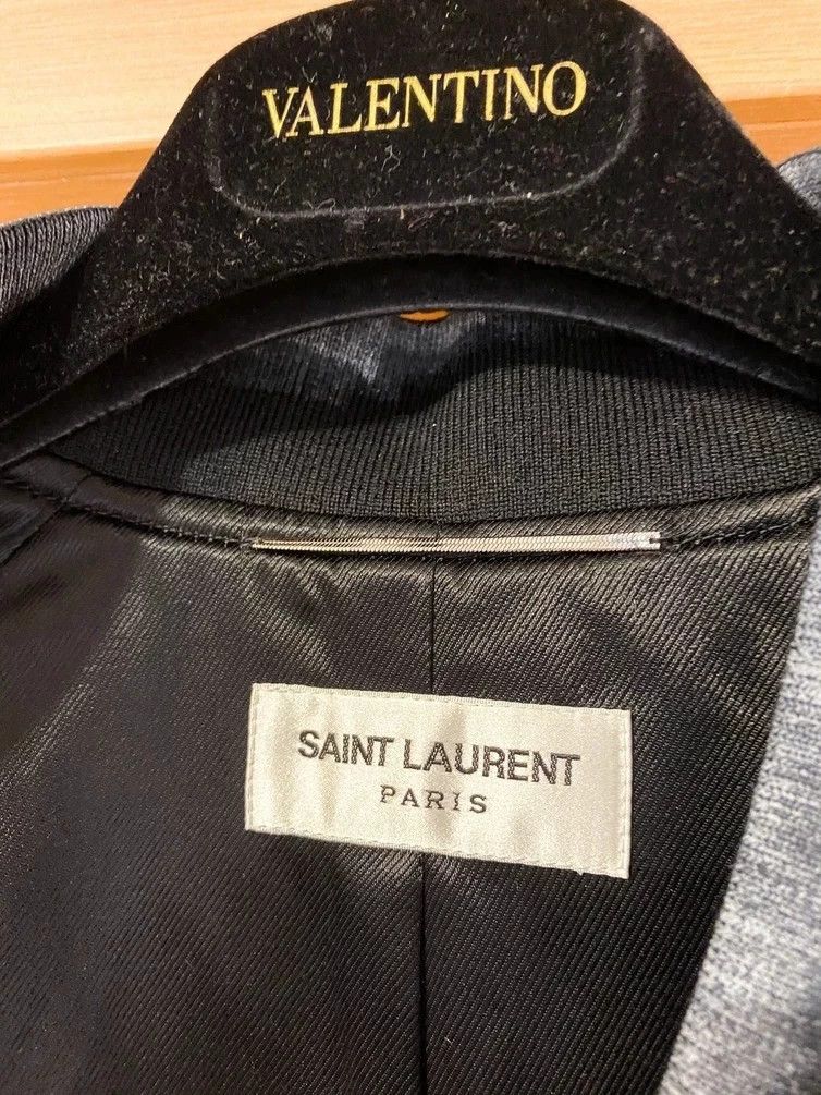 Saint Laurent Paris Saint Laurent Paris Moon Print Bomber Jacket Size US M / EU 48-50 / 2 - 6 Thumbnail