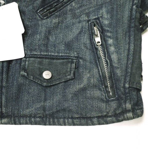 Other Other D-ID BIKER JACKET Denim Jacket Cotton Outerwear 136217 Size ONE SIZE - 6 Thumbnail