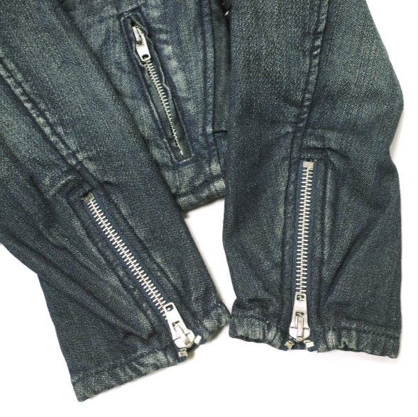 Other Other D-ID BIKER JACKET Denim Jacket Cotton Outerwear 136217 Size ONE SIZE - 5 Thumbnail