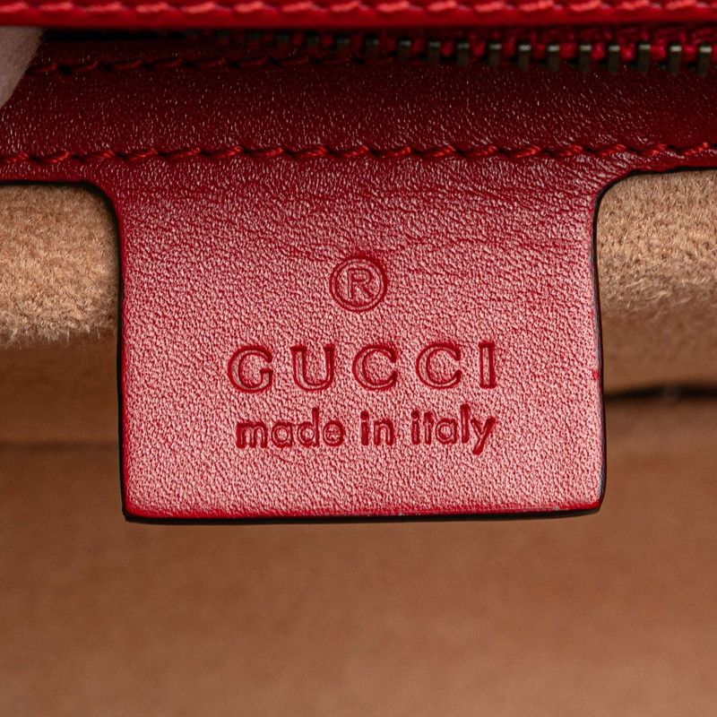 Gucci Gucci Gucci Queen Margaret Bee Leather Shoulder Bag Leather Shoulder Bag 476542 Size ONE SIZE - 8 Thumbnail