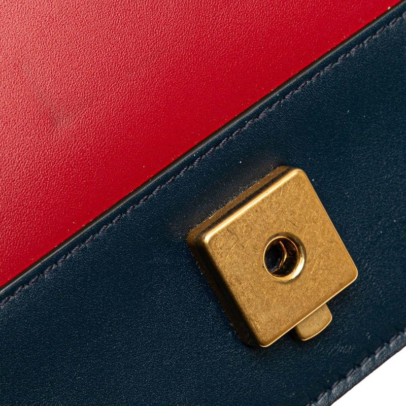 Gucci Gucci Gucci Queen Margaret Bee Leather Shoulder Bag Leather Shoulder Bag 476542 Size ONE SIZE - 6 Thumbnail