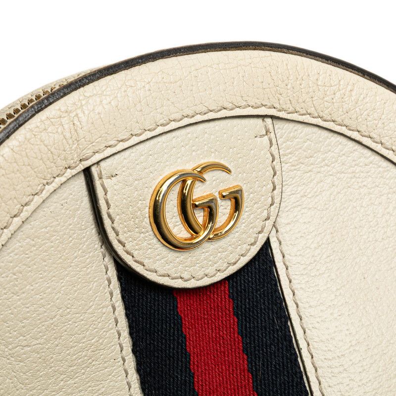 Gucci Gucci Gucci Ophidia Leather Shoulder Bag Leather Shoulder Bag 550618 Size ONE SIZE - 7 Thumbnail
