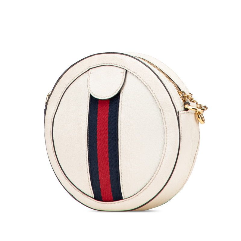 Gucci Gucci Gucci Ophidia Leather Shoulder Bag Leather Shoulder Bag 550618 Size ONE SIZE - 2 Thumbnail