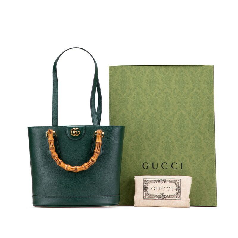 Gucci Gucci Gucci Bamboo Diana Leather 2way Bag Leather Shoulder Bag 750396 Size ONE SIZE - 10 Thumbnail