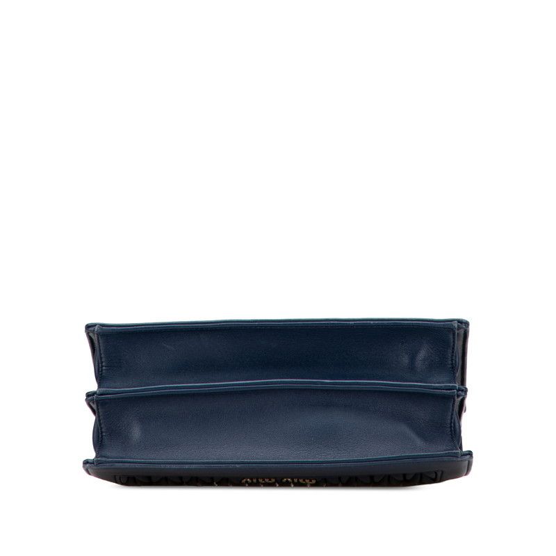 Miu Miu Miu Miu Miu Miu Matelassé Leather 2way Bag Leather Shoulder Bag 5BA094 Size ONE SIZE - 3 Thumbnail