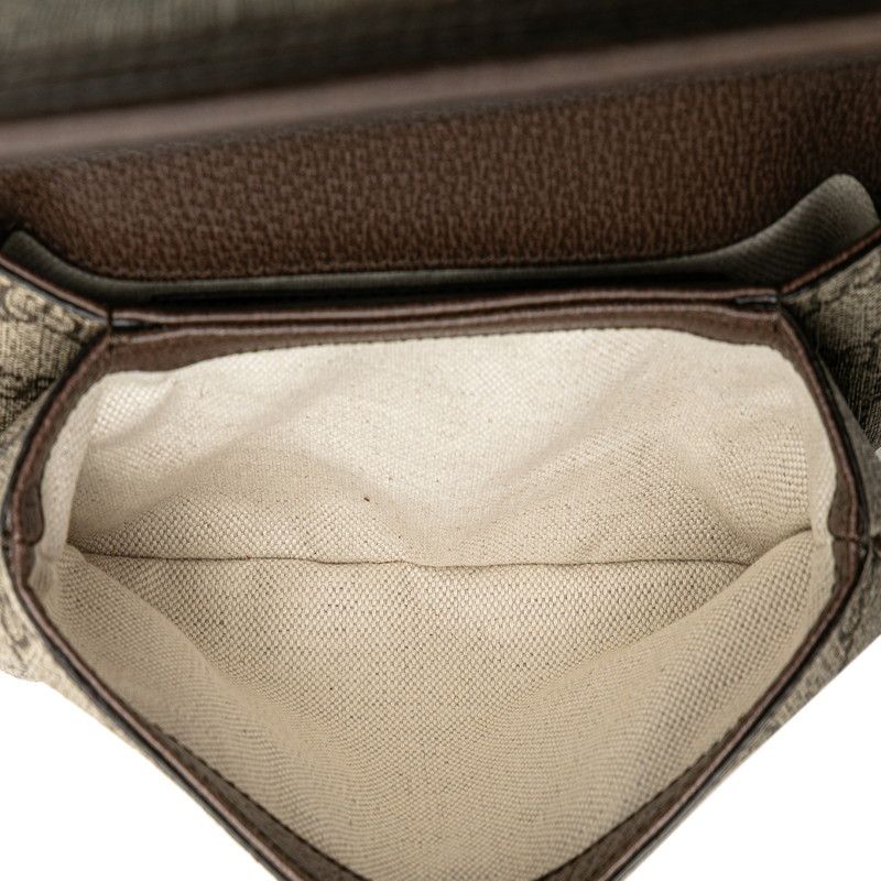 Gucci Gucci Gucci Blondie GG Supreme PVC Belt Bag Leather Belt Bag 703807 DUTY FREE for USA Size ONE SIZE - 5 Thumbnail