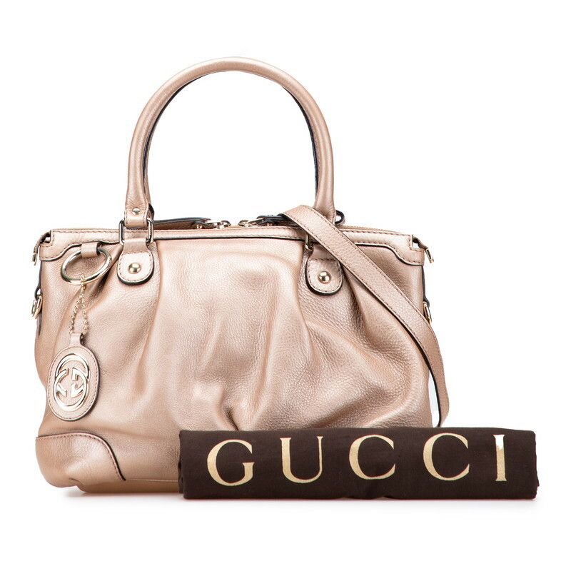 Gucci Gucci Gucci Sukey Leather 2way Bag Leather Shoulder Bag 247902 Size ONE SIZE - 9 Thumbnail