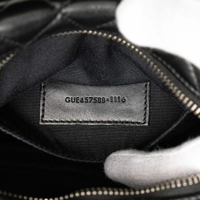 Yves Saint Laurent Yves Saint Laurent Saint Laurent Loulou Bowling Leather Shoulder Bag Leather Shoulder Bag 457588 Size ONE SIZE - 9 Thumbnail
