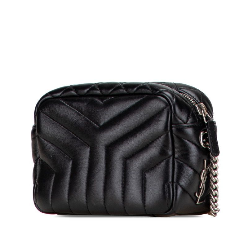 Yves Saint Laurent Yves Saint Laurent Saint Laurent Loulou Bowling Leather Shoulder Bag Leather Shoulder Bag 457588 Size ONE SIZE - 2 Thumbnail