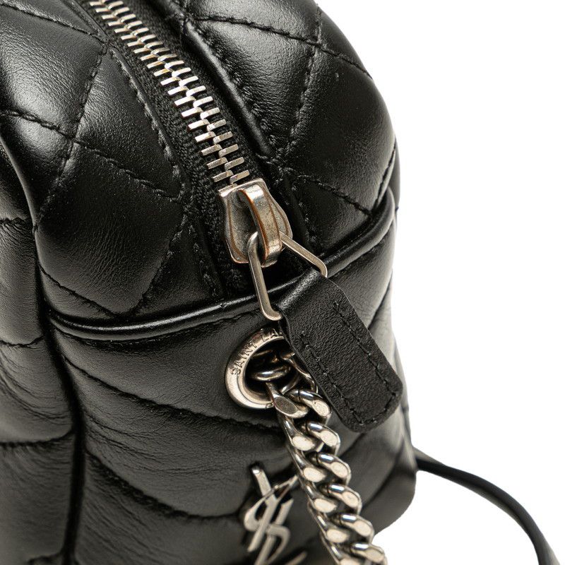 Yves Saint Laurent Yves Saint Laurent Saint Laurent Loulou Bowling Leather Shoulder Bag Leather Shoulder Bag 457588 Size ONE SIZE - 6 Thumbnail