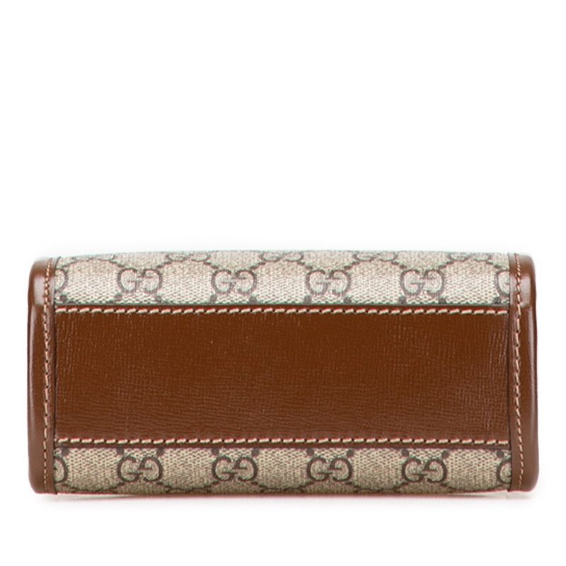 Gucci Gucci Gucci Interlocking G GG Supreme PVC 2way shoulder bag Leather Shoulder Bag 671623 Size ONE SIZE - 2 Thumbnail