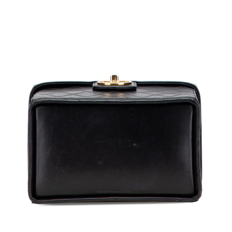 Chanel Chanel Chanel Bicolore Coco Mark Leather 2way bag Leather Vanity Bag Size ONE SIZE - 3 Thumbnail