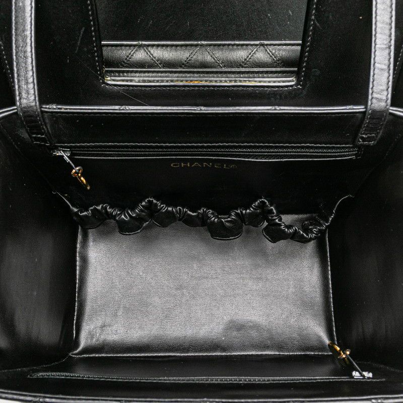 Chanel Chanel Chanel Bicolore Coco Mark Leather 2way bag Leather Vanity Bag Size ONE SIZE - 5 Thumbnail