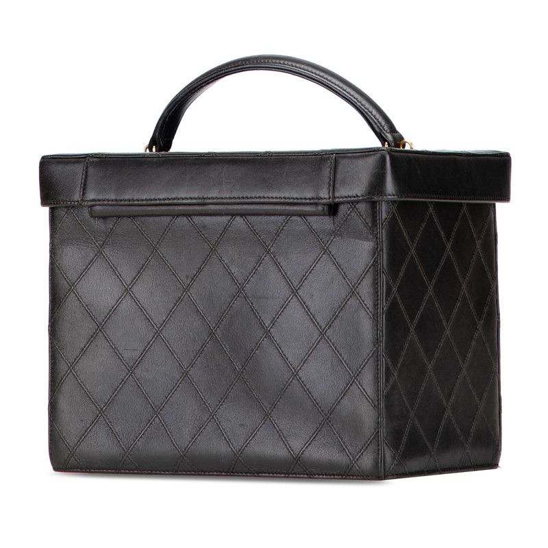 Chanel Chanel Chanel Bicolore Coco Mark Leather 2way bag Leather Vanity Bag Size ONE SIZE - 2 Thumbnail
