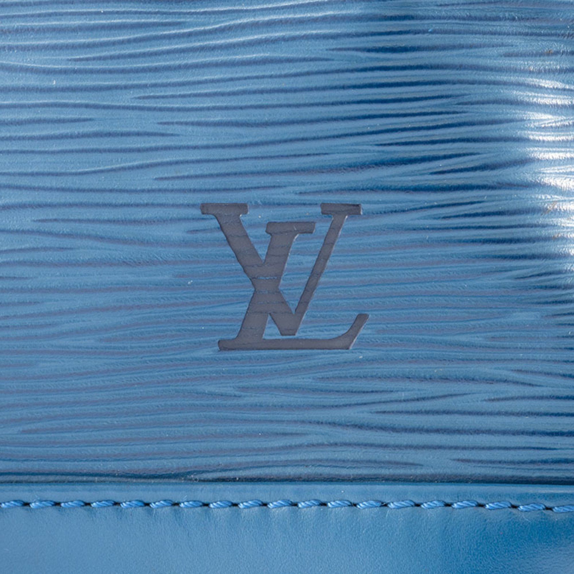 Louis Vuitton Noe Shoulder Bag M44005 Epi Leather Toledo Blue Women's LOUIS VUITTON