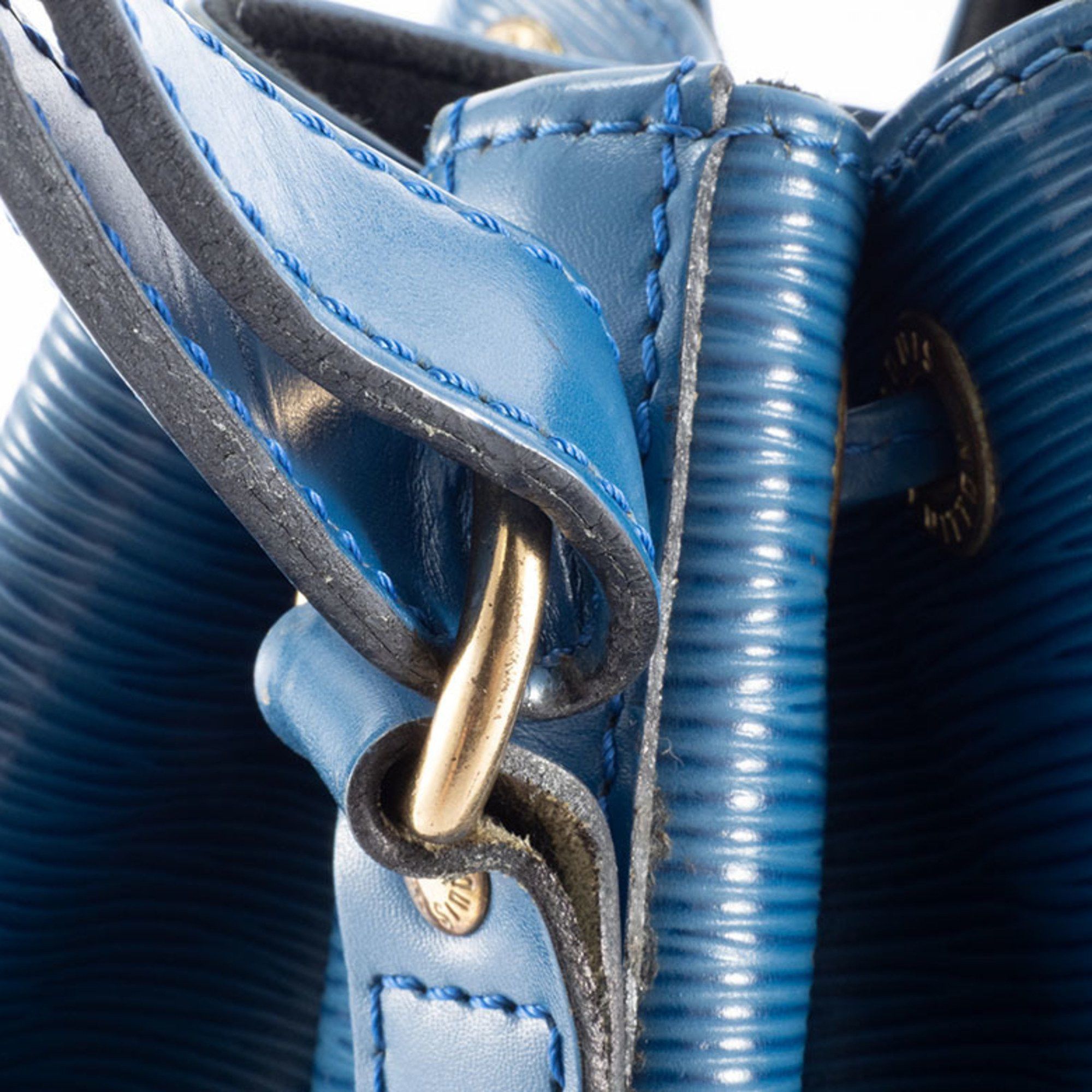 Louis Vuitton Noe Shoulder Bag M44005 Epi Leather Toledo Blue Women's LOUIS VUITTON