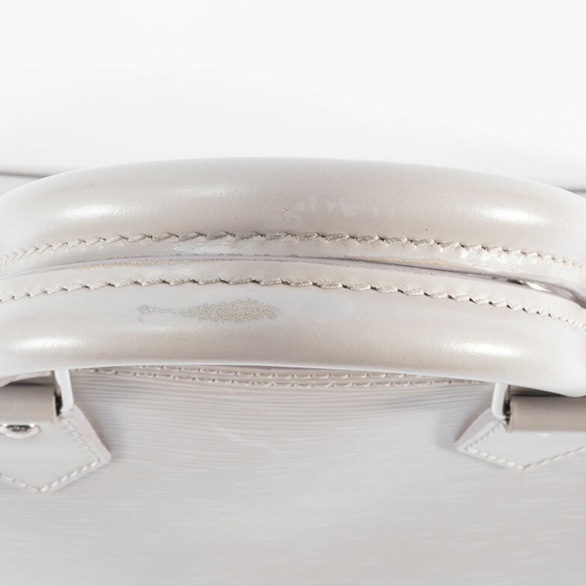 Louis Vuitton Louis Vuitton Alma PM Handbag M40621 Epi Leather Grey White Women's Gray LOUIS VUITTON Size ONE SIZE - 5 Thumbnail
