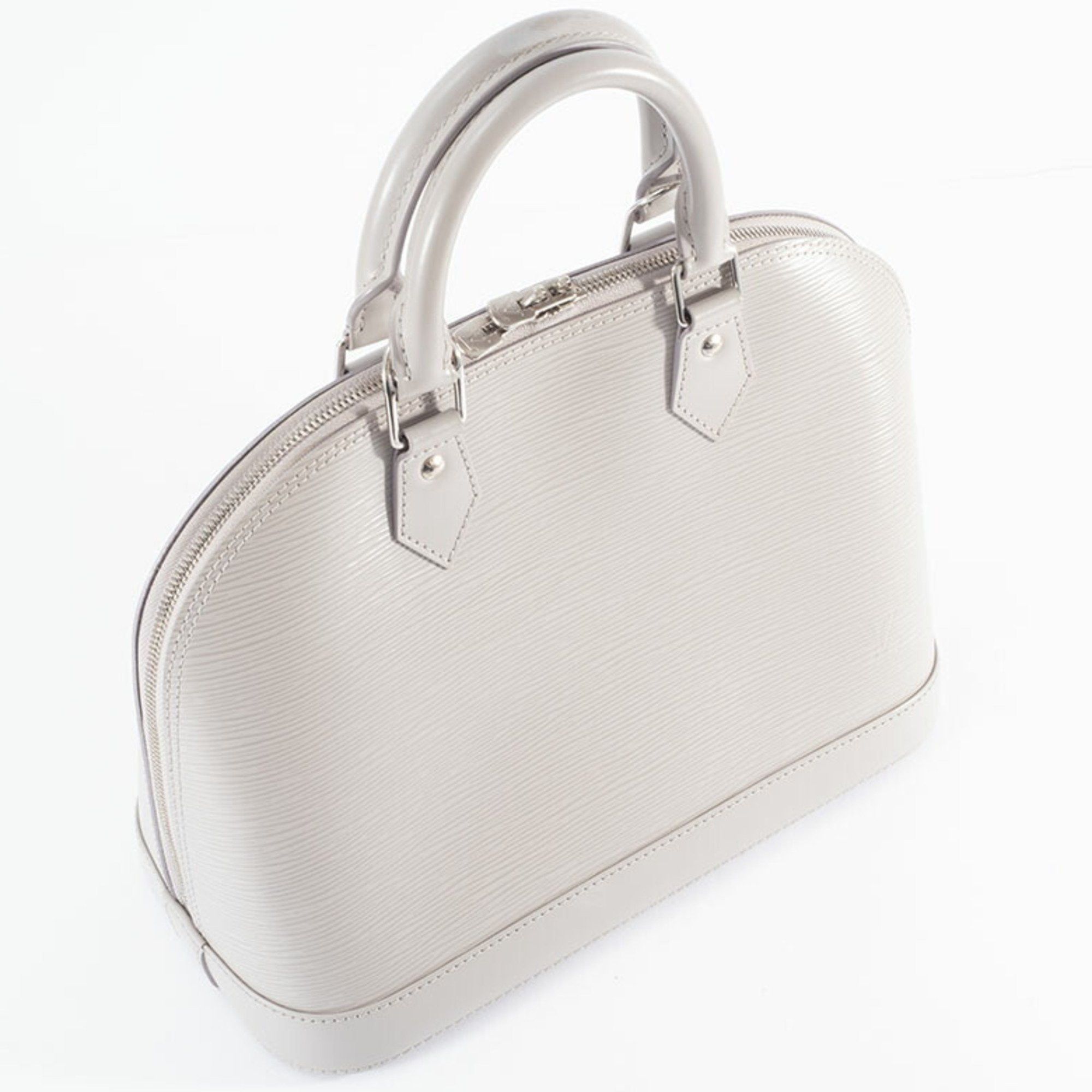 Louis Vuitton Louis Vuitton Alma PM Handbag M40621 Epi Leather Grey White Women's Gray LOUIS VUITTON Size ONE SIZE - 2 Thumbnail