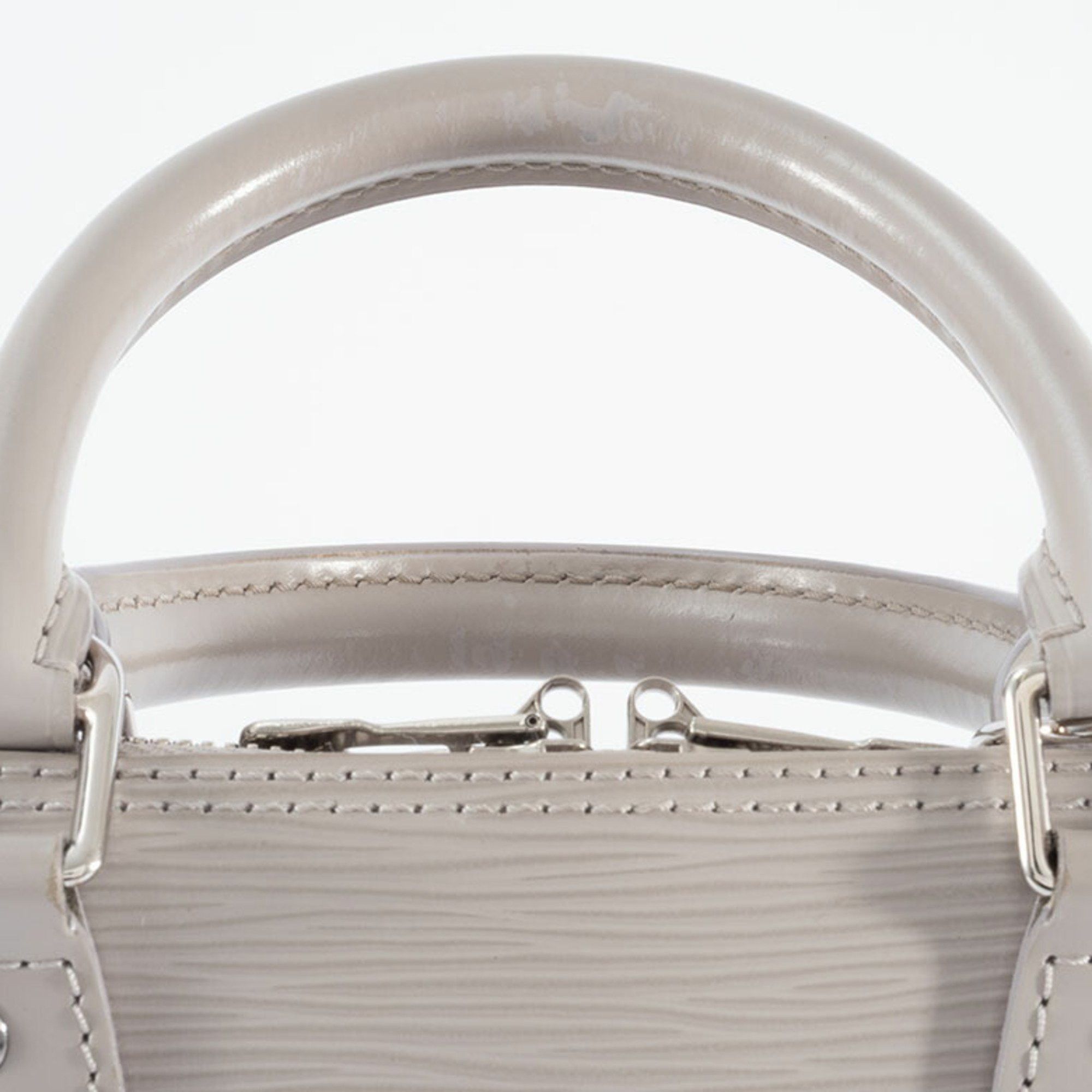 Louis Vuitton Louis Vuitton Alma PM Handbag M40621 Epi Leather Grey White Women's Gray LOUIS VUITTON Size ONE SIZE - 12 Thumbnail