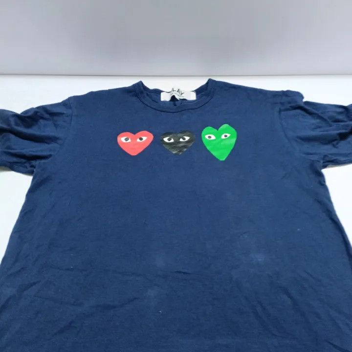 Comme des Garcons Comme des Garçons Play Heart Logo T-Shirt 0079 Size US L / EU 52-54 / 3 - 12 Thumbnail