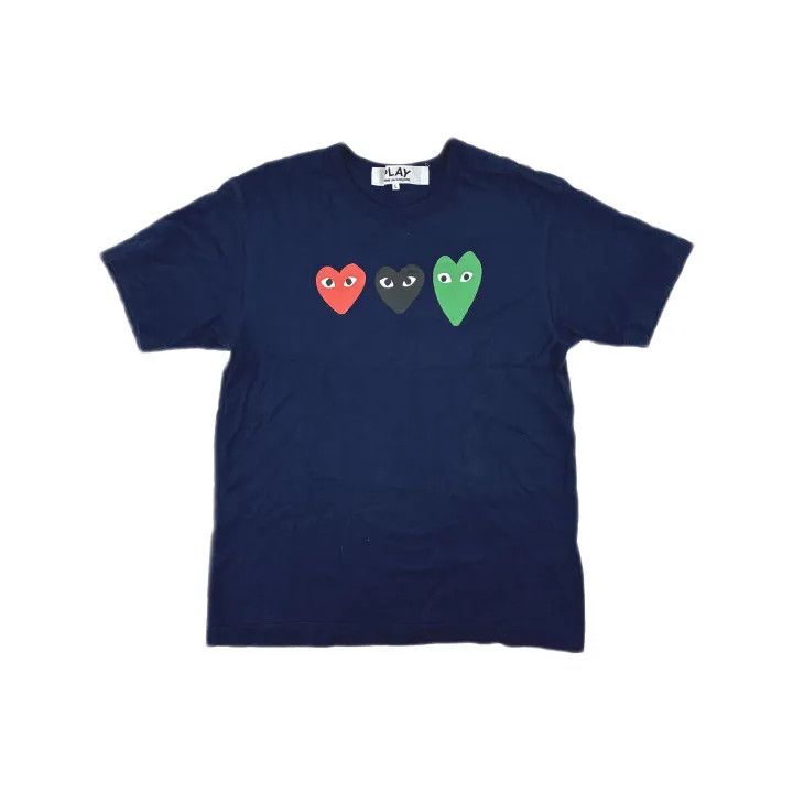 Comme des Garcons Comme des Garçons Play Heart Logo T-Shirt 0079 Size US L / EU 52-54 / 3 - 2 Thumbnail