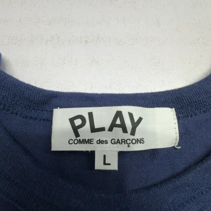 Comme des Garcons Comme des Garçons Play Heart Tee 0079 Size L / US 10 / IT 46 - 4 Thumbnail