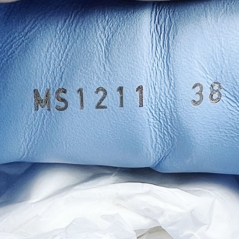 Louis Vuitton Louis Vuitton Blue and White Sporty Low-Top Sneakers 0079 Size US 8 / IT 38 - 7 Thumbnail