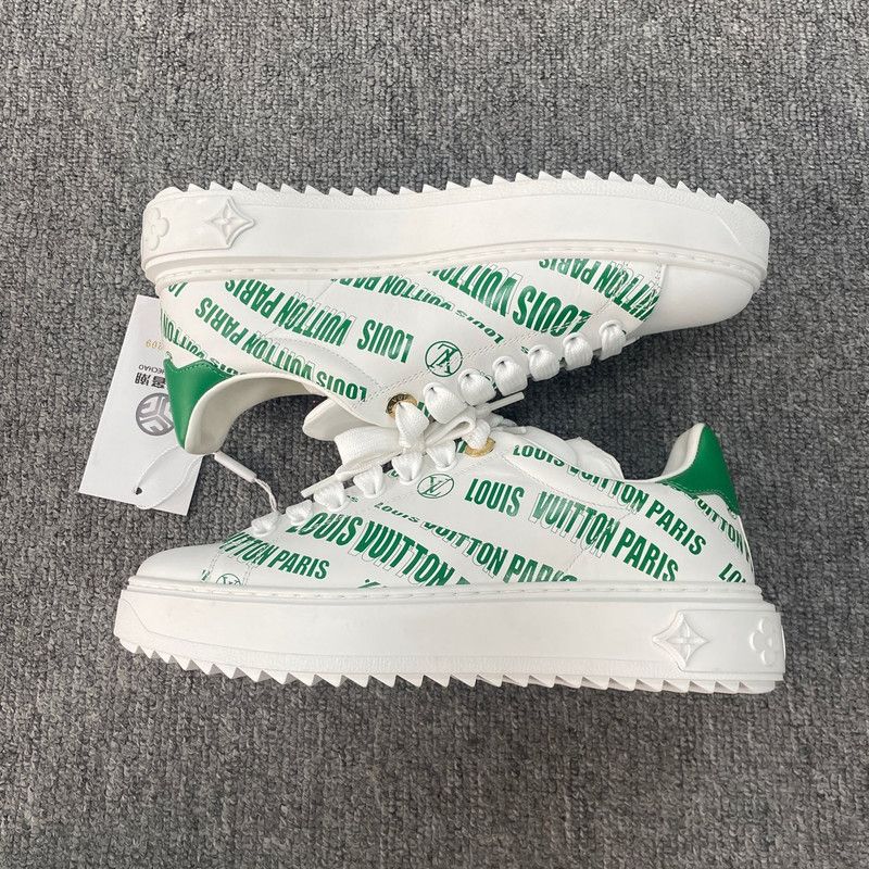 Louis Vuitton Louis Vuitton Time Out Stylish Low-Top Sneakers 0079 Size US 8 / IT 38 - 4 Thumbnail