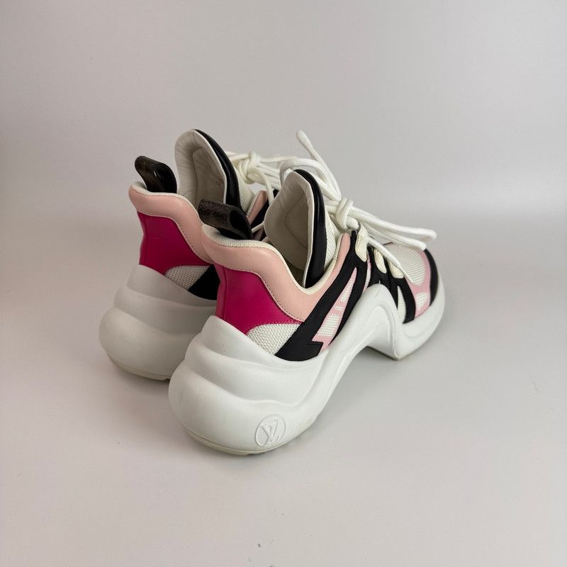 Louis Vuitton Louis Vuitton Archlight Low-Top Sneakers in Pink 0079 Size US 7 / IT 37 - 5 Thumbnail