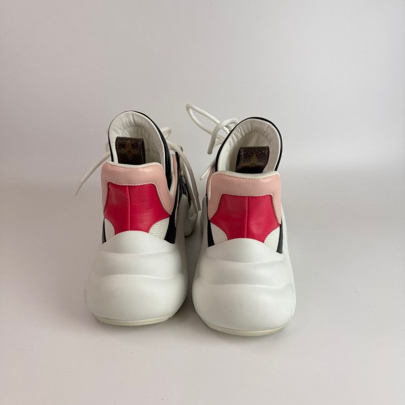 Louis Vuitton Louis Vuitton Archlight Low-Top Sneakers in Pink 0079 Size US 7 / IT 37 - 4 Thumbnail