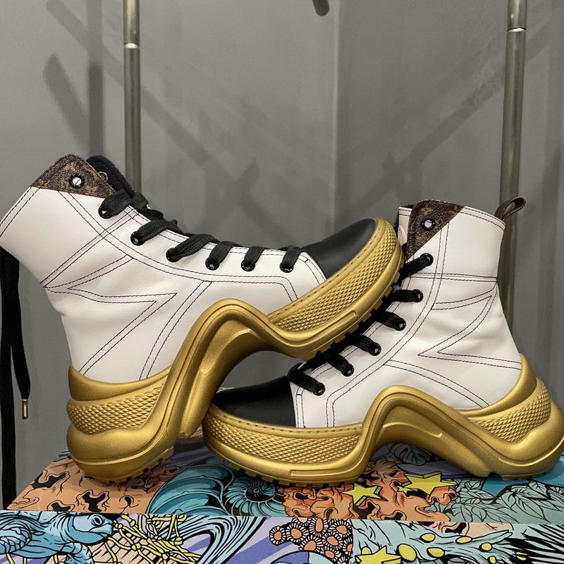 Louis Vuitton Louis Vuitton Archlight High-Top Casual Shoes 0079 Size US 8 / IT 38 - 6 Thumbnail