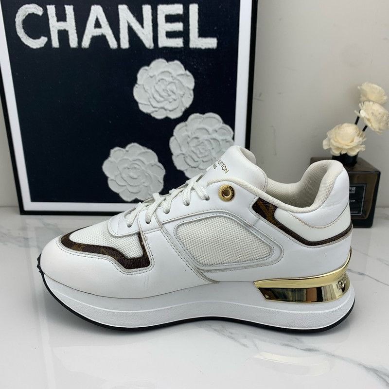 Louis Vuitton Louis Vuitton Run Away White Casual Sneakers 0079 Size US 7 / IT 37 - 7 Thumbnail