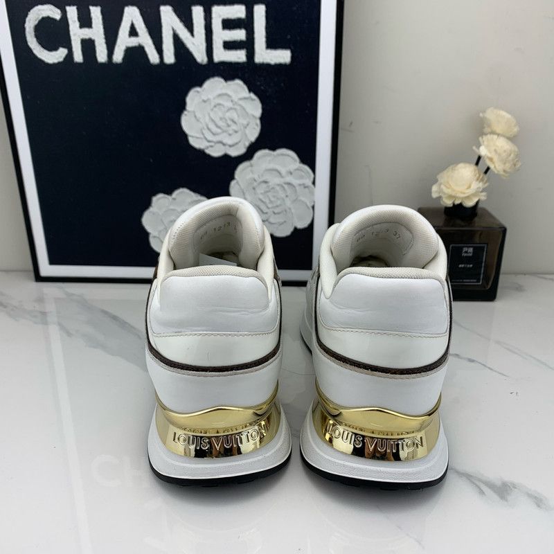 Louis Vuitton Louis Vuitton Run Away White Casual Sneakers 0079 Size US 7 / IT 37 - 3 Thumbnail