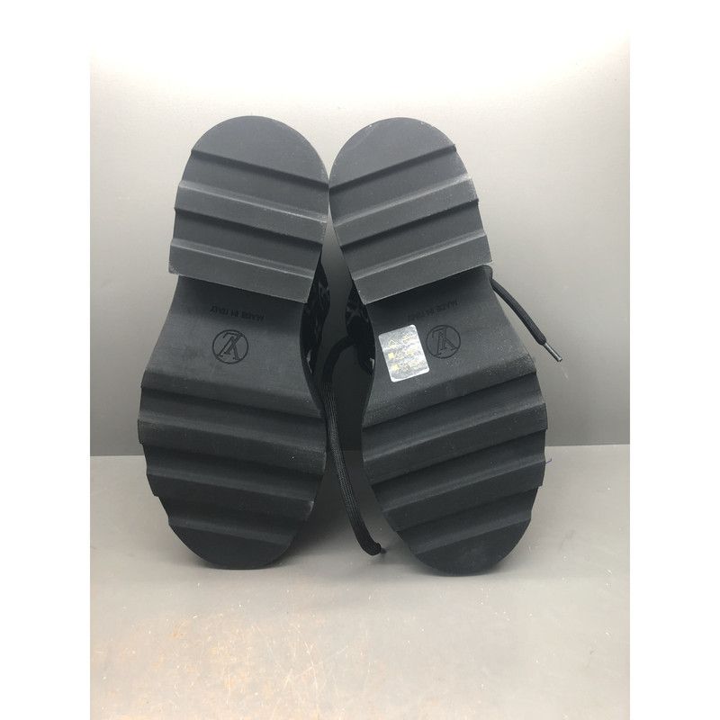 Louis Vuitton Louis Vuitton Beaubourg Black Platform Casual Shoes 0079 Size US 8 / IT 38 - 4 Thumbnail